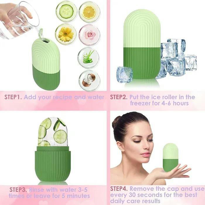 Hydrating  Scilicone Ice Roller for All Skin Types