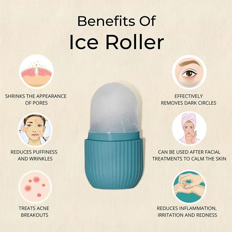 Hydrating  Scilicone Ice Roller for All Skin Types