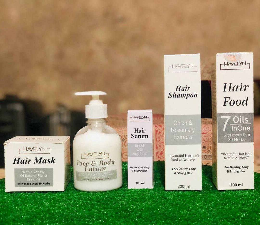 Ultimate 5 in 1 Skincare & Haircare Bundle -5Pcs for Radiant Beauty